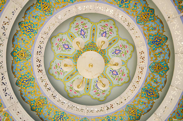 istock Ceiling Light with graphic art in Malaysia 156337494