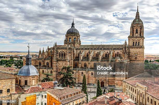 Kathedrale Von Salamanca Spanien Stockfoto und mehr Bilder von Architektur - Architektur, Bauwerk, Christentum