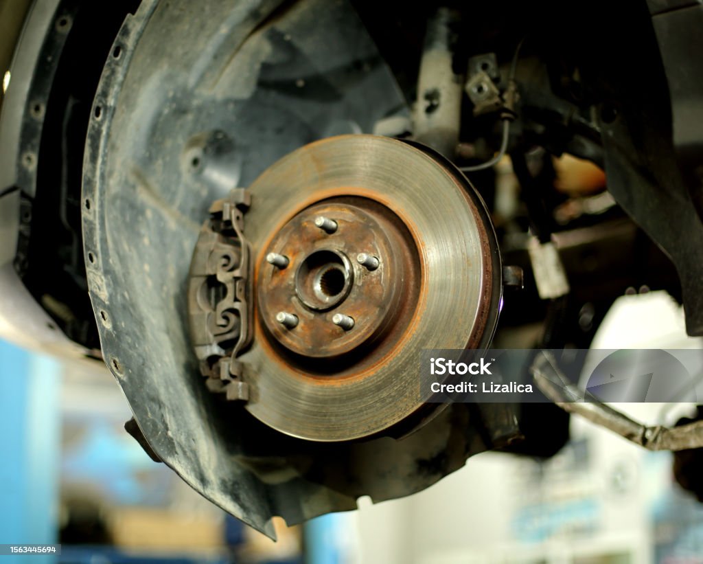Cars parts Brake Stock Photo
