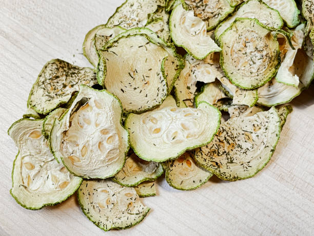 istock Dried zucchini, a vegetable from the home garden 1563456931