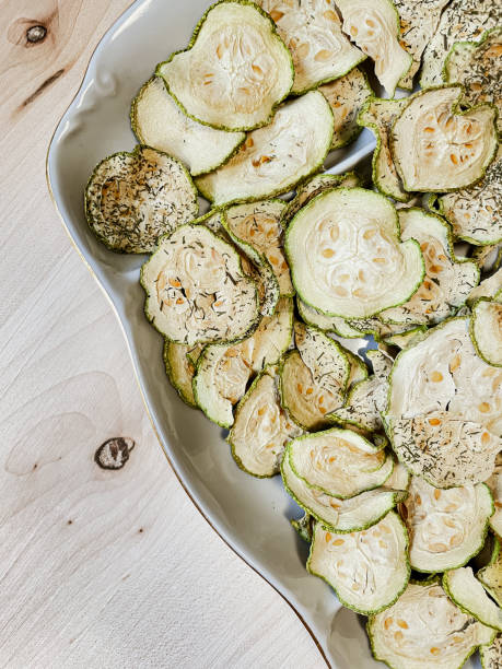 istock Dried zucchini, a vegetable from the home garden 1563456932