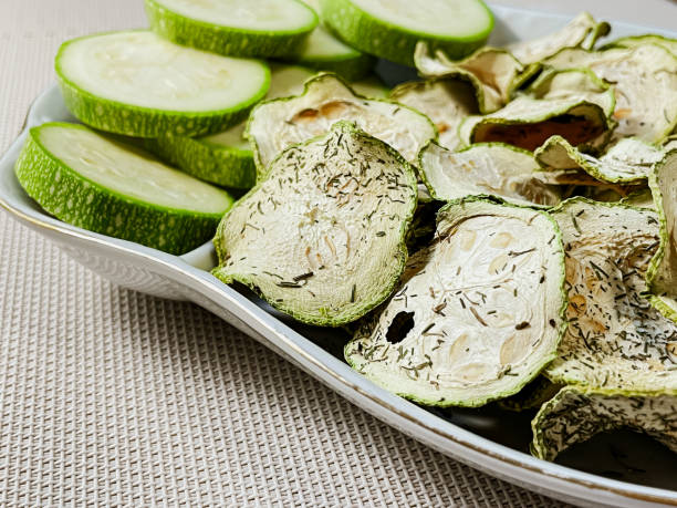 istock Dried zucchini, a vegetable from the home garden 1563456939