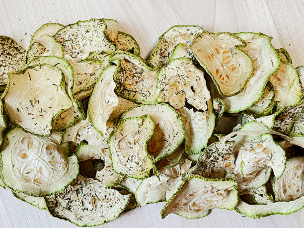 istock Dried zucchini, a vegetable from the home garden 1563457446