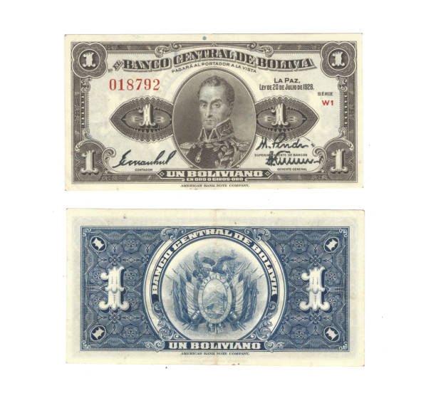 istock Bolivian Old Banknote One Boliviano 1563461286