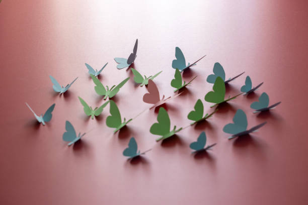 istock Color paper butterflies 1563462919