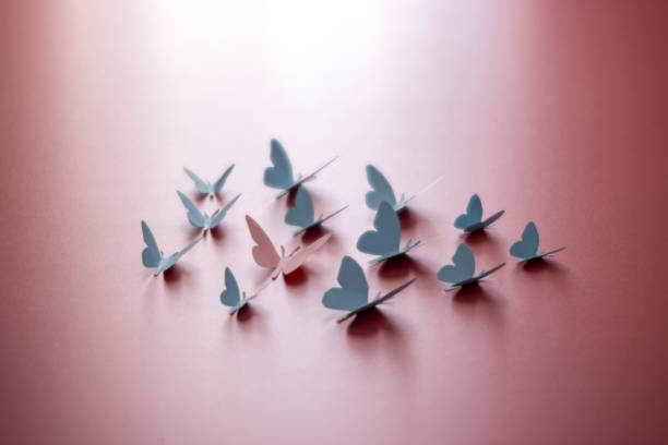 istock Color paper butterflies 1563465002