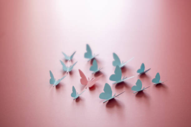istock Color paper butterflies 1563466084