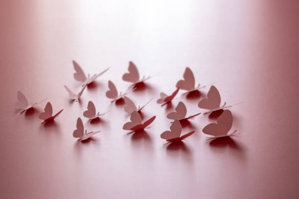 istock Color paper butterflies 1563466087