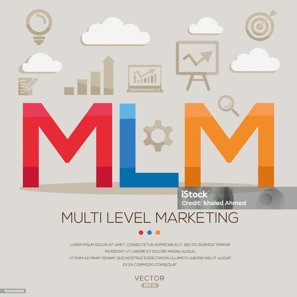 Mlm Multi Level Marketing Stock Illustration - Download Image Now ...