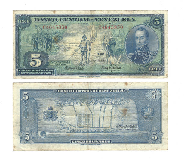 istock Venezuelan Old Banknote Five Bolivares 1563502199