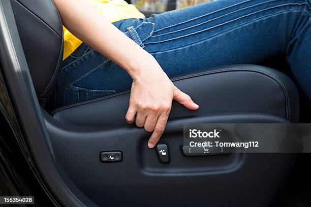 Electric Seats Adjustment Stock Photo - Download Image Now - Vehicle Seat, Car, Adjusting