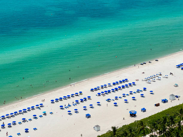 istock Aerial view of Miami Beach 1563541252