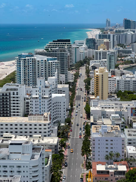 istock Aerial view of Miami Beach 1563541554