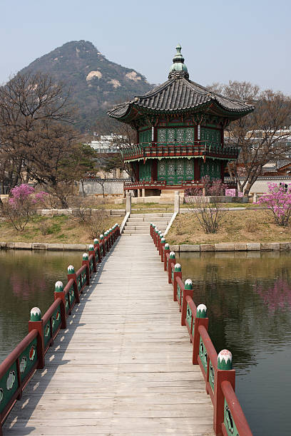 Garden in Gyeongbokgung Palace