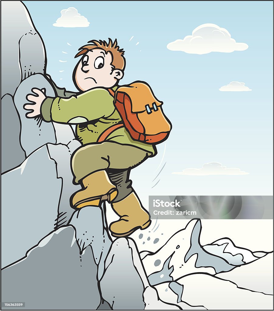 Mountaineer - Grafika wektorowa royalty-free (Alpinizm)