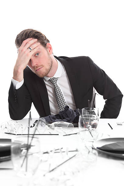 istock Party guy with a worried look 156369661