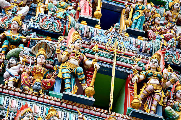 istock statue in hindu temple 156369885