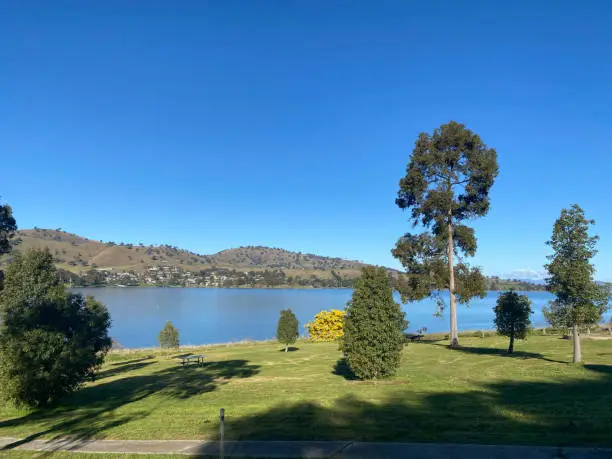 Photo of Apex Park is a popular parkland located on Lake Hume, is known as The Pines at Albury, New South Wales, Australia.