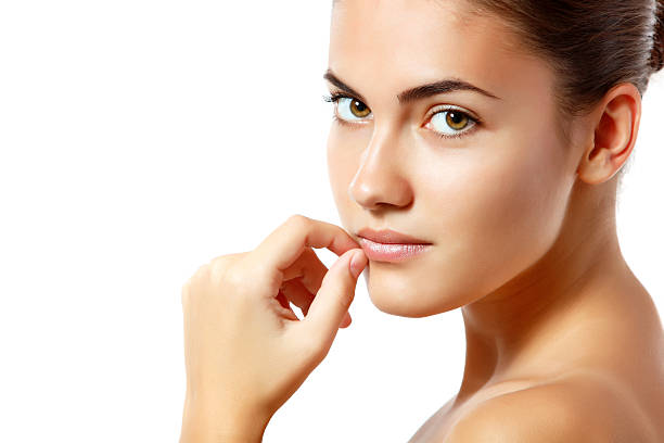 istock woman beautiful young cheerful enjoying 156374434