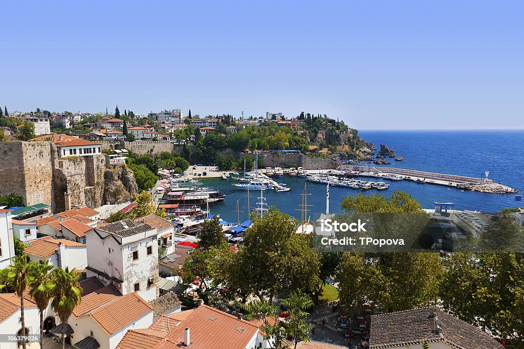 Old town Kaleici in Antalya, Turkey Old town Kaleici in Antalya, Turkey - travel background Antalya Province Stock Photo