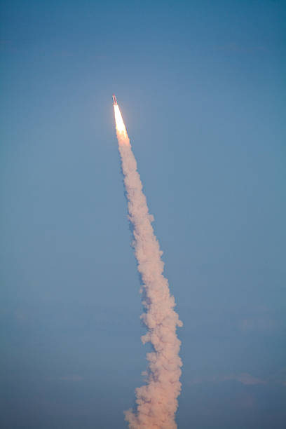 space shuttle launch - john f kennedy center stock-fotos und bilder