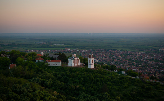 Landscape of city of Vrsac in Vojvodina, Serbia.