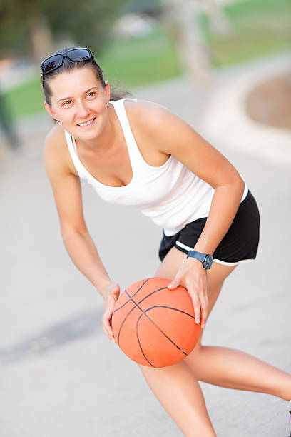 istock athlete with the ball played basketball 156383514