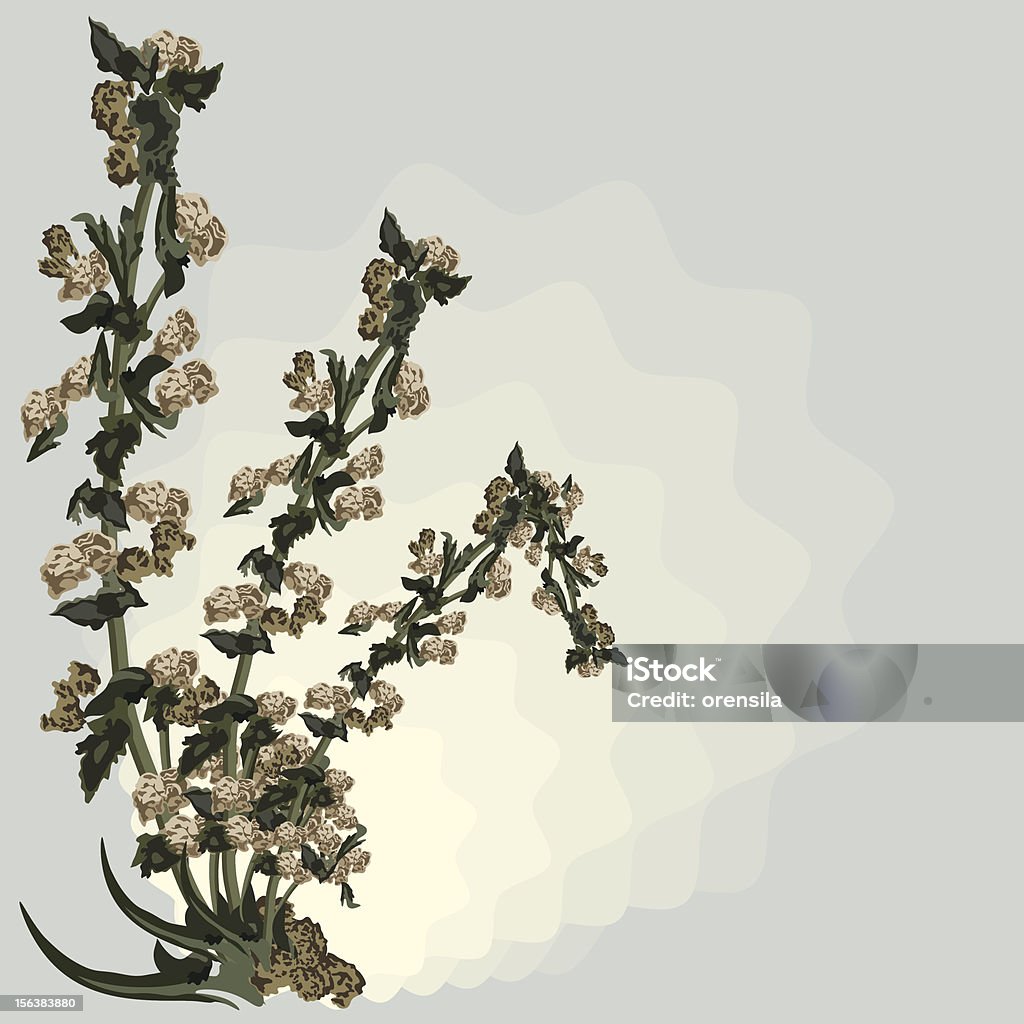Uschnięta roślina tło sapless - Grafika wektorowa royalty-free (Zwiędnięty)