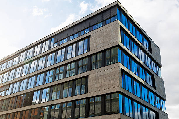 istock Facade of a modern business building 156384656