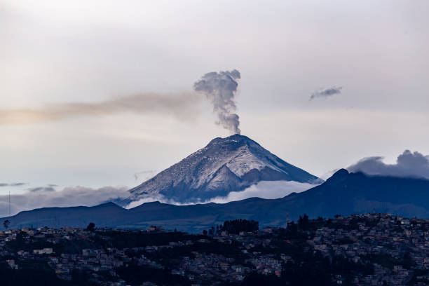 istock Cotopaxi volcano from Quito 1563863234