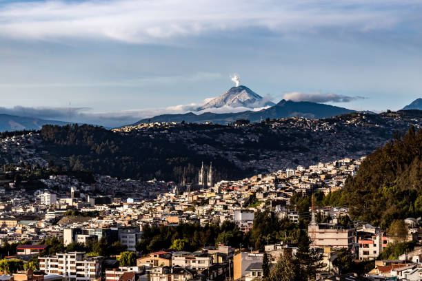 istock Cotopaxi volcano from Quito 1563866415