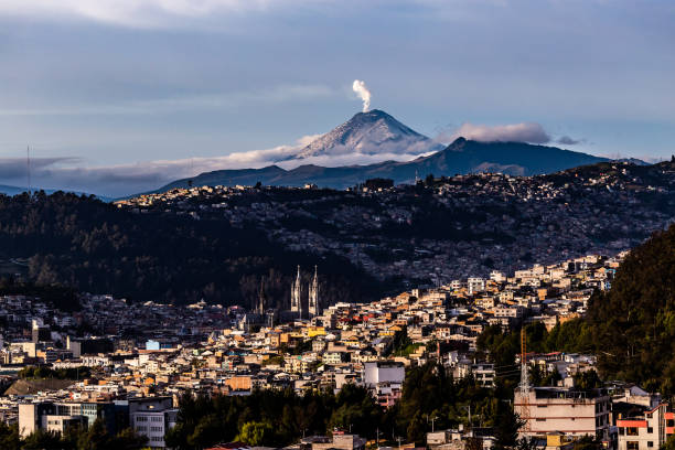 istock Cotopaxi volcano from Quito 1563866417