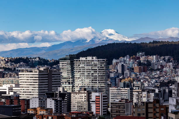 istock Quito and Cayambe volcano 1563869571