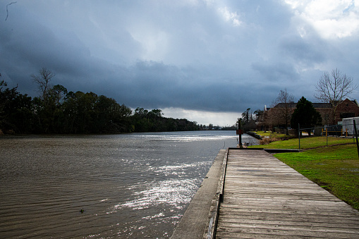 Looking down the Ibtercoastal Waterway