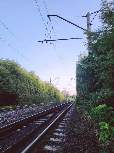 istock View of the railway track 1563899355