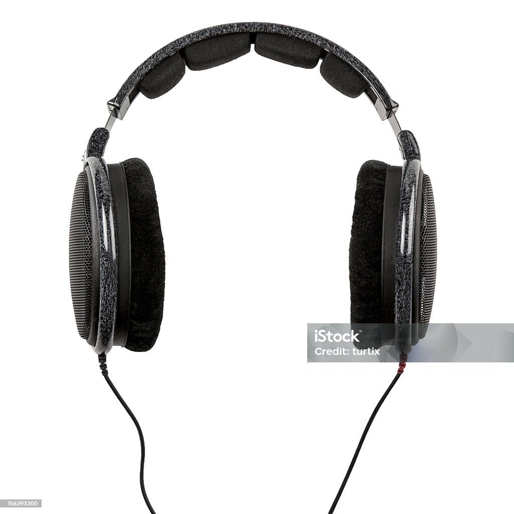 big fones de ouvido isolado - Foto de stock de Acessório royalty-free
