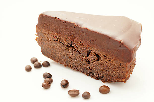 chocolate cake stock photo