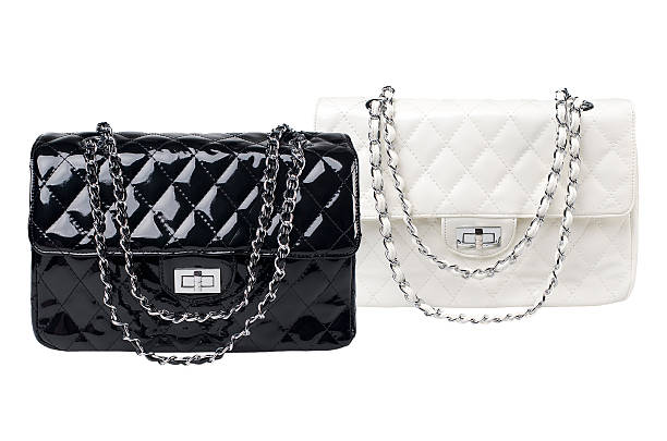 istock Black and white female bags 156396304