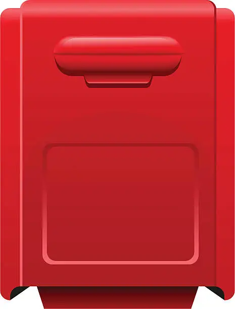 Vector illustration of mailbox icon vector illustration