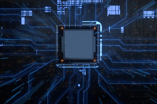 Computer Chip,CPU,Cloud Computing,Semiconductor,Cloud - Sky,Technology,Digitally Generated Image,Artificial Intelligence,Backgrounds,Computer,Computer Part,Industry,Three Dimensional,Abstract,Artificial,Circuit Board,