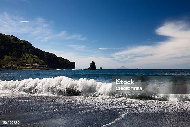 Черный Пляж — стоковые фотографии и другие картинки Tyrrhenian Sea - Tyrrhenian Sea, Архипелаг, Без людей