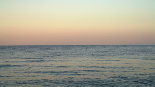 Mediterranean Sea During Sunset