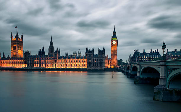 big ben - big ben london england hdr houses of parliament london imagens e fotografias de stock