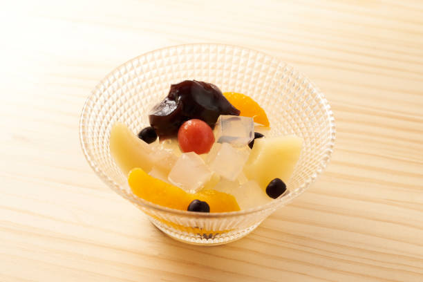 istock Anmitsu is a traditional Japanese sweet 1564118976