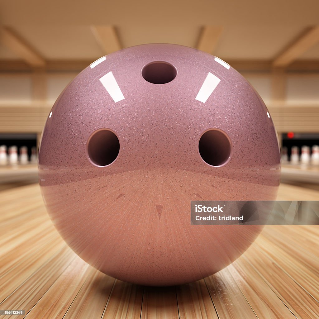 Bola de Bowling - Royalty-free Acima Foto de stock