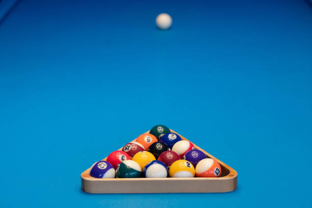 istock snooker ball on the table, sport 1564194374