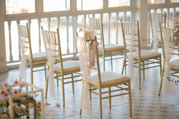 istock wedding chair decoration, event chair 1564220910