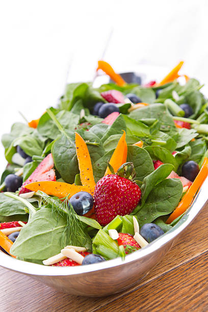 istock Garden Salad with Strawberries and Blueberries 156422110