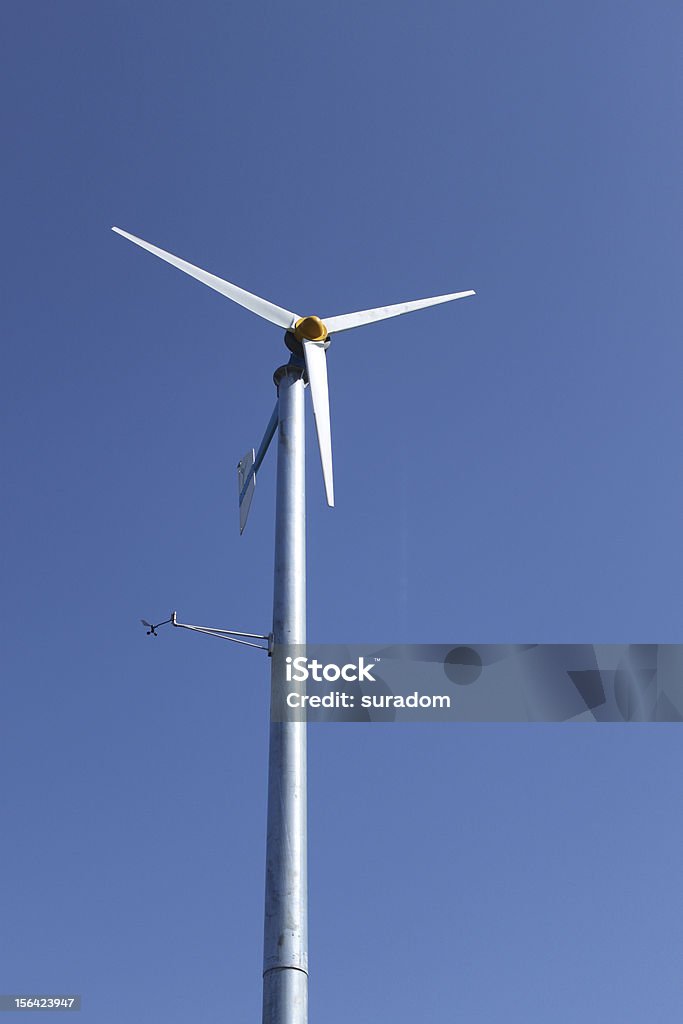 Éolienne - Photo de Bleu libre de droits