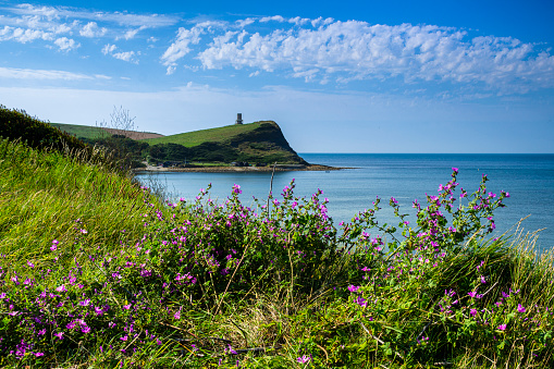A lovely July walk from Kimmeridge in Dorset south west England visiting Clavell tower and Kimmeridge bay